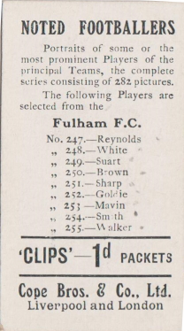Fulham 282 back