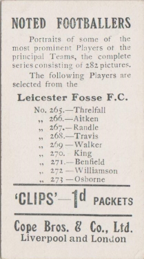 Leicester Fosse 282 back