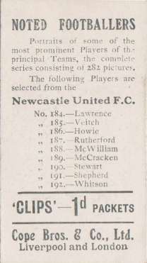 Newcastle Utd 282 back