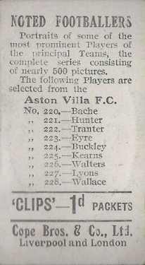 Aston Villa 500 back