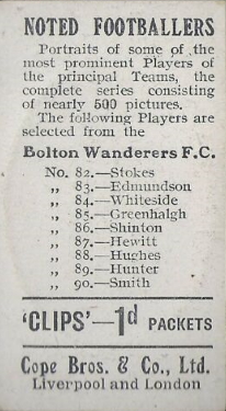 Bolton Wanderers 500 back