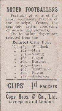 Bristol City 500 back