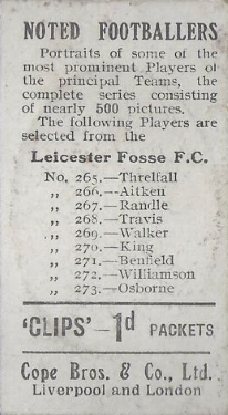 Leicester Fosse 500 back