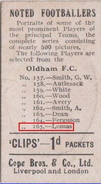 Oldham 500 back variation