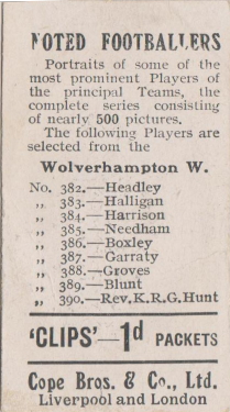 Wolverhampton 500 back
